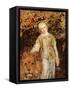 Una and the Lion, Exh. 1860-William Bell Scott-Framed Stretched Canvas
