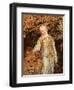 Una and the Lion, Exh. 1860-William Bell Scott-Framed Giclee Print