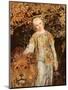 Una and the Lion, Exh. 1860-William Bell Scott-Mounted Giclee Print