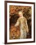 Una and the Lion, Exh. 1860-William Bell Scott-Framed Giclee Print