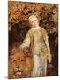 Una and the Lion, Exh. 1860-William Bell Scott-Mounted Giclee Print