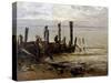 Una estacada (Villerville), 1877-1884-Carlos de Haes-Stretched Canvas