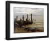 Una estacada (Villerville), 1877-1884-Carlos de Haes-Framed Giclee Print