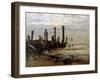 Una estacada (Villerville), 1877-1884-Carlos de Haes-Framed Giclee Print