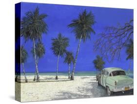 Una Macchina a Cuba-Guido Borelli-Stretched Canvas