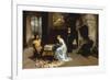 Una Partita a Scacchi, c.1881-Girolamo Induno-Framed Giclee Print