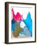 Una’s Beach-Valerie Russell-Framed Art Print