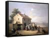 Una Venta, 1843-Jose Elbo-Framed Stretched Canvas