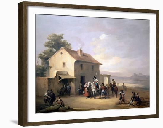 Una Venta, 1843-Jose Elbo-Framed Giclee Print