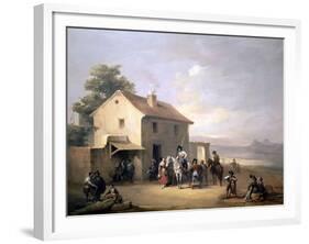 Una Venta, 1843-Jose Elbo-Framed Giclee Print