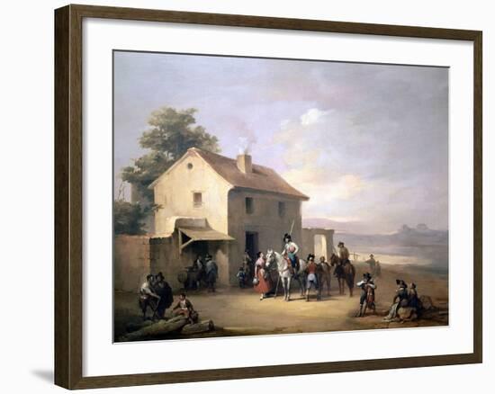 Una Venta, 1843-Jose Elbo-Framed Giclee Print