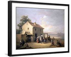 Una Venta, 1843-Jose Elbo-Framed Giclee Print