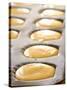 Unbaked Lemon Madeleines in the Baking Tin-Alain Caste-Stretched Canvas