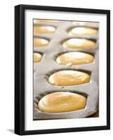 Unbaked Lemon Madeleines in the Baking Tin-Alain Caste-Framed Photographic Print