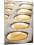 Unbaked Lemon Madeleines in the Baking Tin-Alain Caste-Mounted Photographic Print