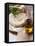 Unbaked Pizza, Herbs, Garlic and Olive Oil-null-Framed Stretched Canvas