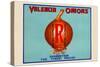 Unbeatable R Valencia Onions-null-Stretched Canvas
