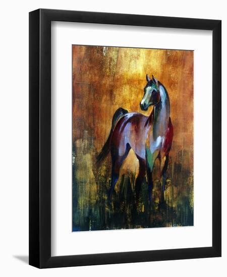 unbridled II-Annrika James-Framed Giclee Print