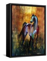 unbridled II-Annrika James-Framed Stretched Canvas