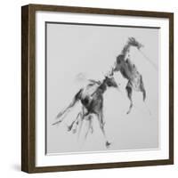 Unbroken Horses-David Studwell-Framed Giclee Print