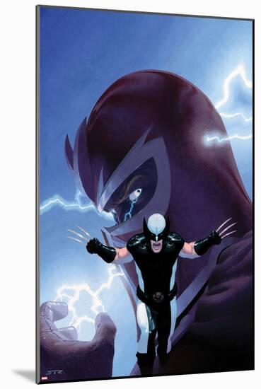 Uncanny X-Force No.9 Cover: Wolverine and Magneto-Esad Ribic-Mounted Poster