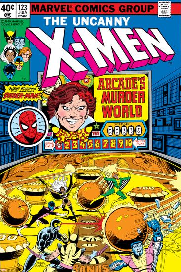 Uncanny X-Men No.123 Cover: Arcade-John Byrne-Lamina Framed Poster