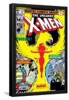 Uncanny X-Men No.125 Cover: Phoenix, Colossus, Storm, Madrox and Havok-John Byrne-Framed Poster