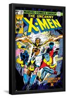 Uncanny X-Men No.126 Cover: Wolverine, Colossus, Storm, Cyclops, Nightcrawler and X-Men Fighting-Dave Cockrum-Framed Poster