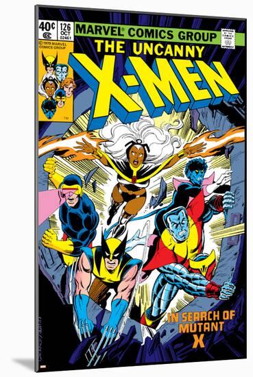 Uncanny X-Men No.126 Cover: Wolverine, Colossus, Storm, Cyclops, Nightcrawler and X-Men Fighting-Dave Cockrum-Mounted Poster