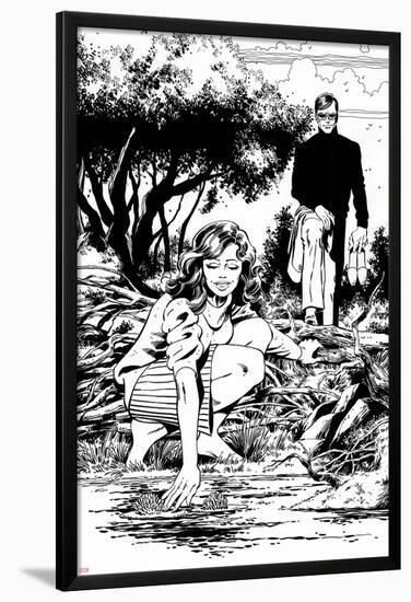 Uncanny X-Men No.138: Grey, Jean, Summers and Scott-John Byrne-Lamina Framed Poster