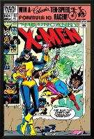Uncanny X-Men No.153 Cover: Shadowcat and Colossus-Dave Cockrum-Lamina Framed Poster