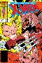 Uncanny X-Men No.213 Cover: Sabretooth and Wolverine-Alan Davis-Lamina Framed Poster