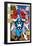 Uncanny X-Men No.268 Cover: Captain America-Jim Lee-Framed Poster