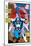 Uncanny X-Men No.268 Cover: Captain America-Jim Lee-Mounted Poster