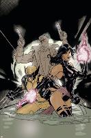 Uncanny X-Men No.520 Cover: Psylocke, Wolverine and Fantomax-Terry Dodson-Lamina Framed Poster