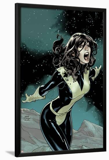 Uncanny X-Men No.537 Cover: Kitty Pryde Screaming at Night-Terry Dodson-Lamina Framed Poster