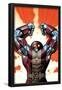 Uncanny X-Men No.543 Cover: Colossus Smashing-Greg Land-Framed Poster