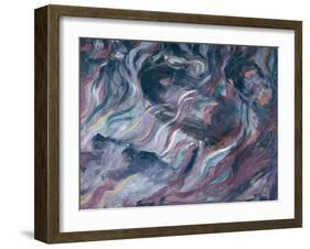 Uncertainties I, The Farewells 1911-Umberto Boccioni-Framed Giclee Print