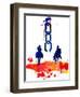 Unchained Watercolor-Lora Feldman-Framed Art Print