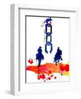 Unchained Watercolor-Lora Feldman-Framed Art Print