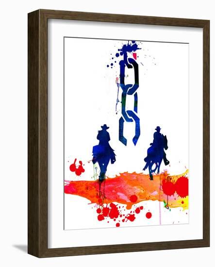 Unchained Watercolor-Lora Feldman-Framed Art Print