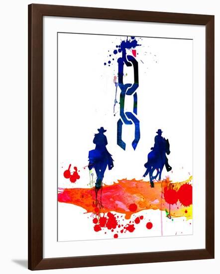 Unchained Watercolor-Lora Feldman-Framed Art Print