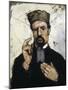 Uncle Dominique as a Lawyer-Paul Cézanne-Mounted Art Print