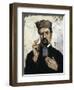 Uncle Dominique as a Lawyer-Paul Cézanne-Framed Art Print