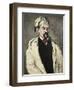 Uncle Dominique (Man in a Cotton Hat)-Paul Cézanne-Framed Giclee Print