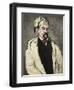 Uncle Dominique (Man in a Cotton Hat)-Paul Cézanne-Framed Giclee Print