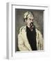 Uncle Dominique (Man in a Cotton Hat)-Paul Cézanne-Framed Giclee Print