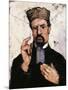 Uncle Dominique (The Lawyer)-Paul Cézanne-Mounted Giclee Print