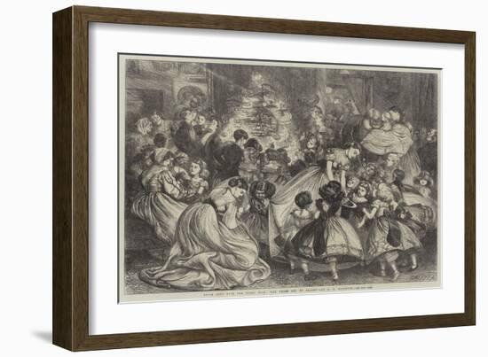 Uncle John with the Young Folk, All Prizes and No Blanks!-Arthur Boyd Houghton-Framed Giclee Print