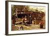 Uncle Ned at Home, 1875-Winslow Homer-Framed Giclee Print